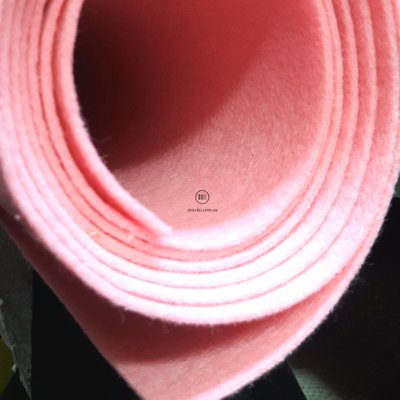 2мм фетр розовый 50см*50см (жесткий)) ф-0211 фото