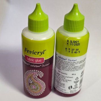 80ml FEVICRYL fabric glue (Індія) 1шт 1751с фото
