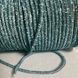 3,5мм lt.aquamarine 1м шнур стразовый на силиконе 555-092 фото 1