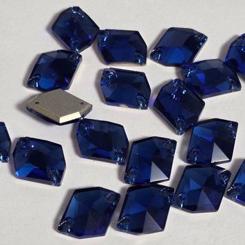 11*14мм космік Premium Capri_Blue 1шт PR-1122b фото