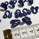 1.3см гачки обтянуті сіткою , сині 12шт КРС129-21 фото 2