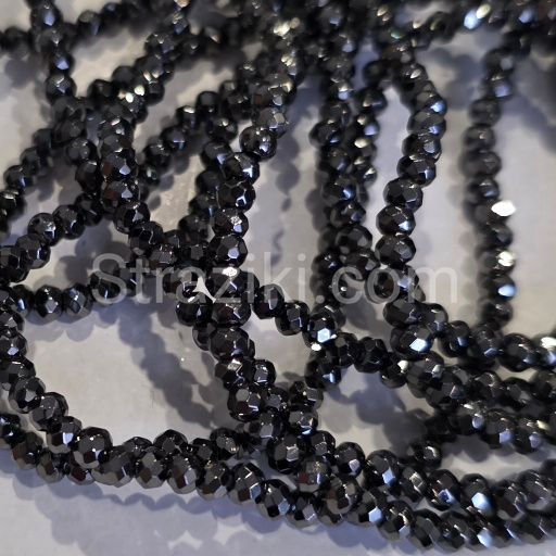 3,3мм 125-130 шт hematite металік 333-104 фото
