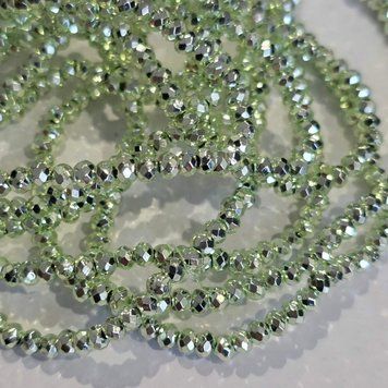 3,3мм 125-130 шт lt.peridot металік 333-106 фото