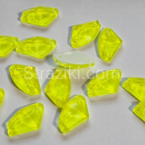 12*19мм galactic NEON Yellow 1шт 9097b фото