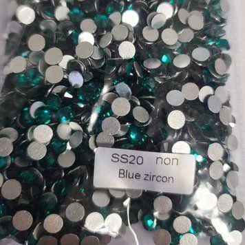 ss20 зеленый Blue_zircon Non hot Fix 1440шт 01110 фото