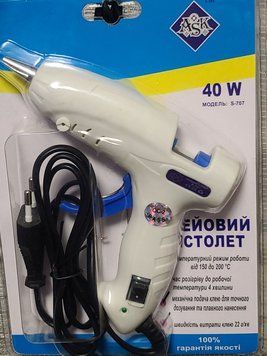 40W Термоклейовий  пістолет ТМ АСК 7мм 1760a фото