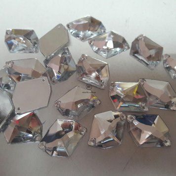 21*27мм космос пришивной crystal 1шт 000-406 фото