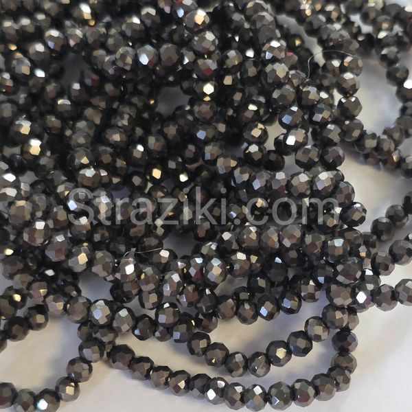 4мм ронделі hematite 110шт 444-106 фото